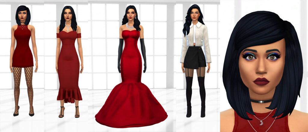 Sims 4: Bella Goth & Family Makeover - Desire Luxe