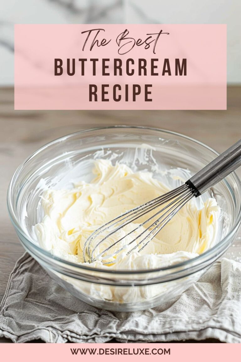 Best Buttercream Recipe (Beginner Friendly!)